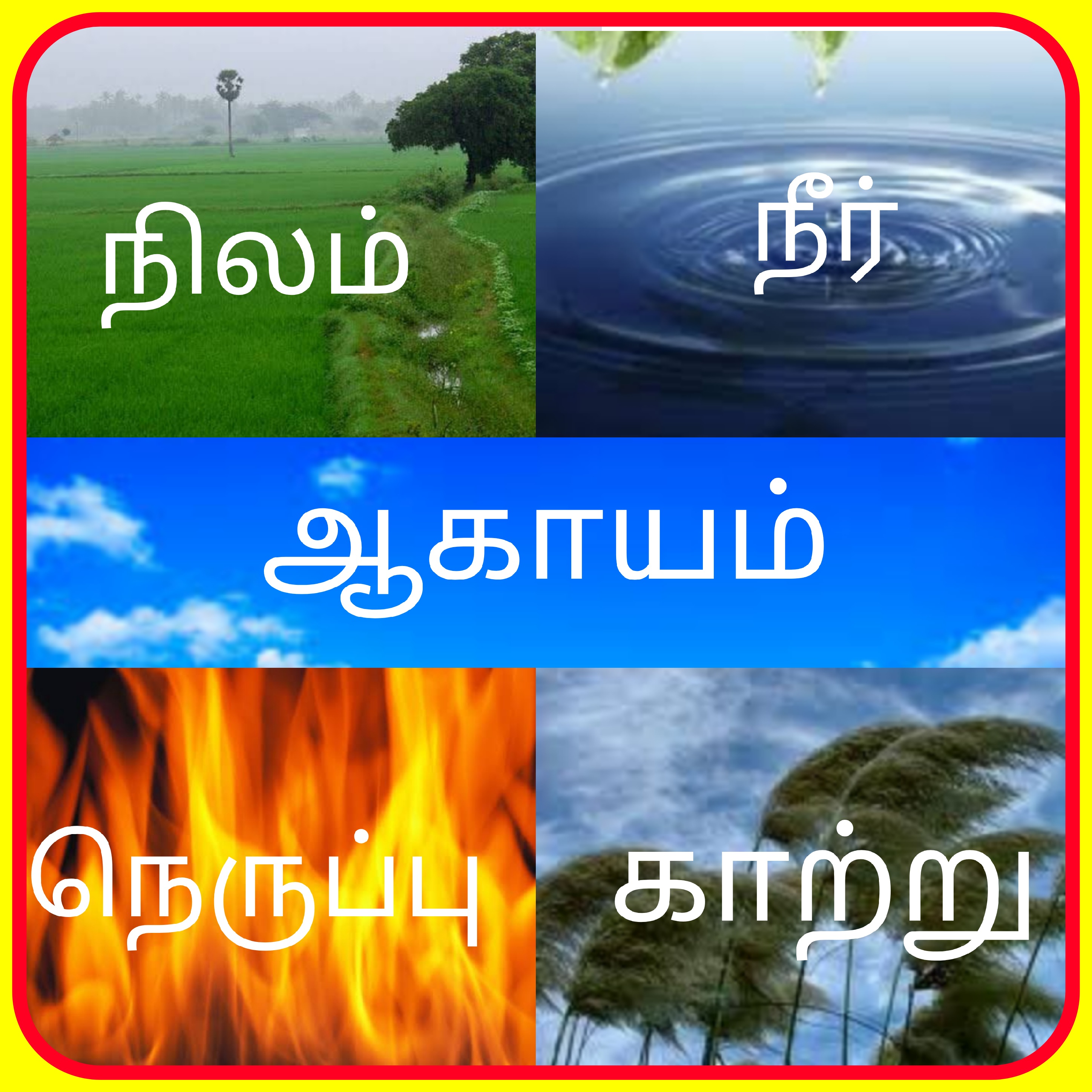 பஞ்ச பூதங்களும், பிரபஞ்சமும்... - ஆரூர் சுந்தரசேகர்.