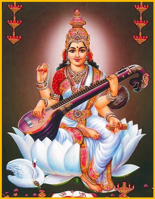 Saraswati Puja gives education and wisdom!!