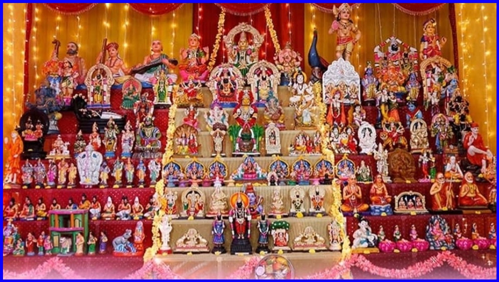 Navratri has arrived..!! Let's put kolu…!!!