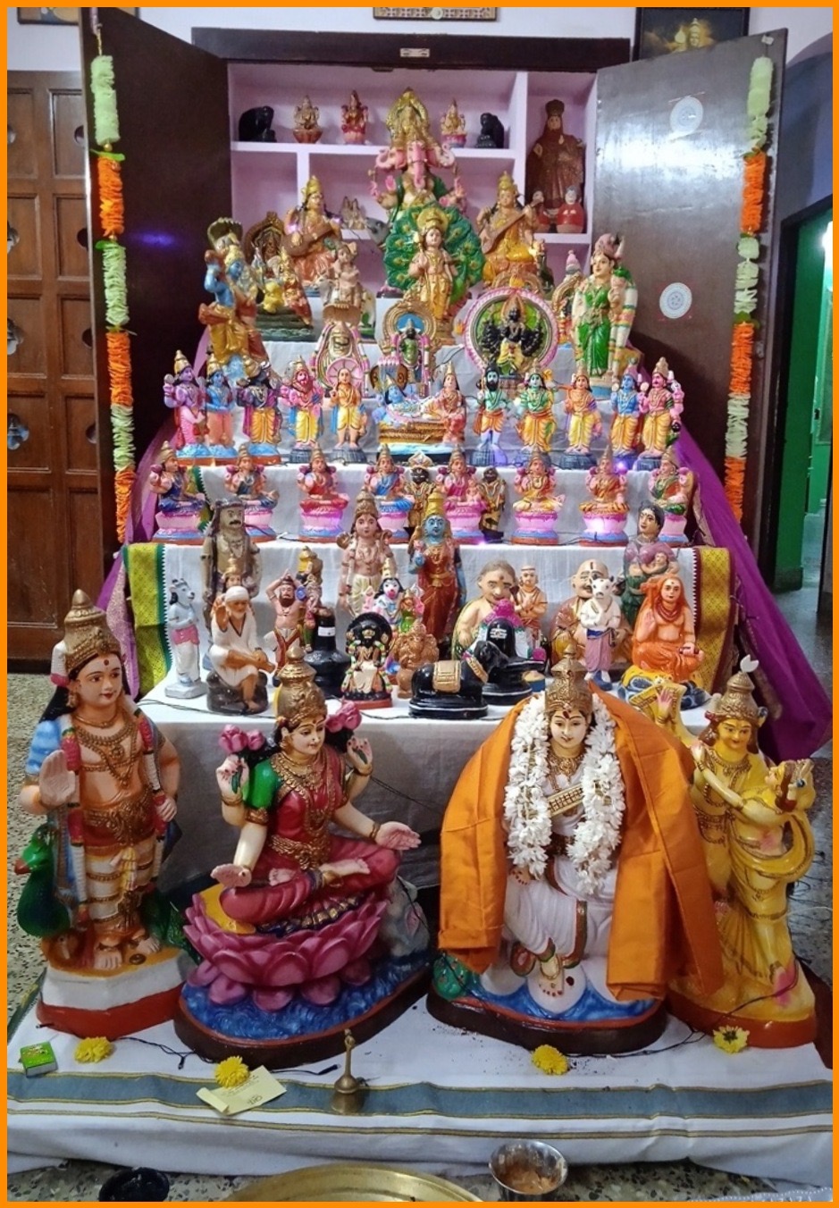 Navratri has arrived..!! Let's put kolu…!!!