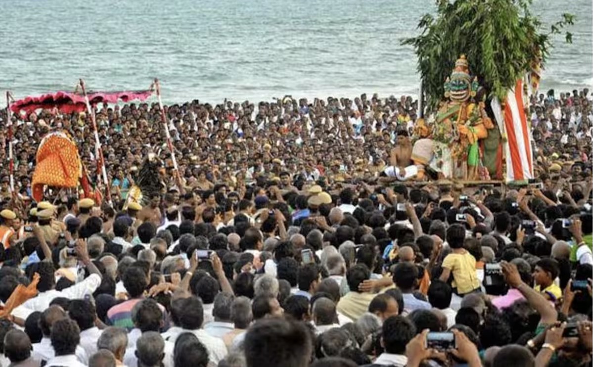 Kanda Sashti and Surasamharam in Tiruchendur!!