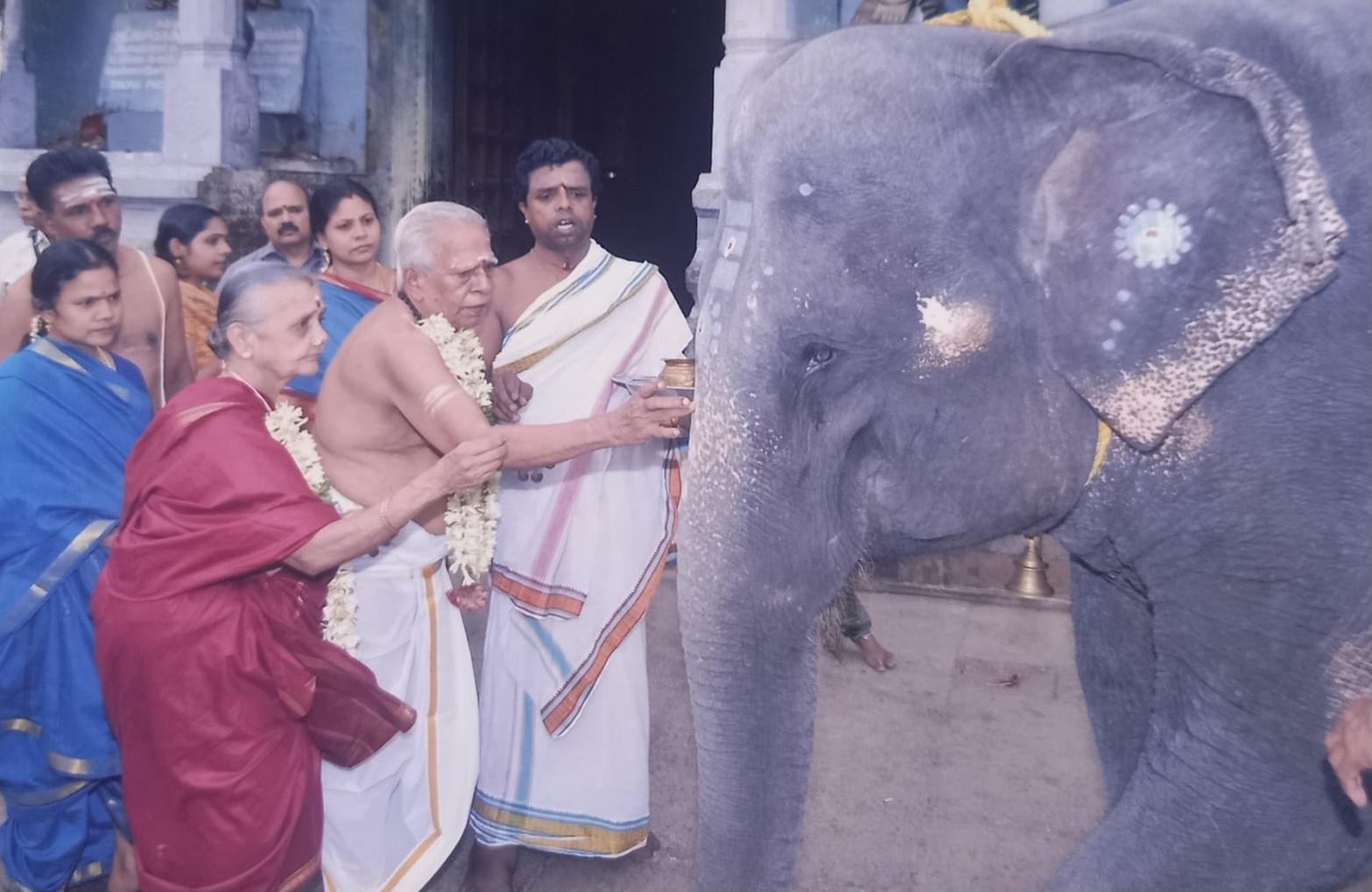 ​ Tirukkadaiyur temple where grandmother and grandfather get married..!!